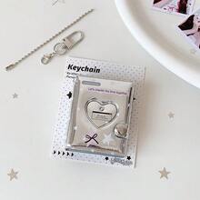 2英寸极简银色卡通星星和心形镂空相册，明星粉丝偶像小卡片和贴纸收藏册 - 彩色 - 查看 17