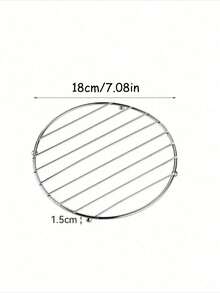 Stainless Steel 4-Leg Stand, Heat-Resistant Kitchen Table Mat, Insulation Pad, Stainless Steel Insulation Mat, Tabletop Heat-Proof Pad, Suitable For Restaurant, Kitchen, Baking - Multicolor - View 14