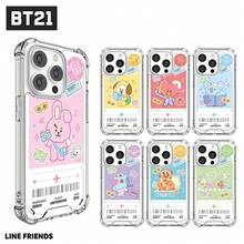 BT21  Popular Boy Group  Travel Ticket Series Four-Corner Anti-Collision Phone Case Protective Case Compatible With New Fashion Local Shipping [No Watermark On Actual Product] Cute Style Girl Phone Case Super Cute Phone Case With Cartoon Image. Suitable For IPhone 17/16/15/14/13/12/11/Air/Pro/ProMax And Galaxy S21/S22/S23/S24/S25 Plus Fe Ultra, Ultra-Popular Quirky And Fun Patterns, Playful Cute Characters, Classic Fashion Phone Case, Professional Anti-Drop Anti-Fingerprint Durable Phone Case, Playful Cute Phone Case, Super Cute Phone Case, Women's Phone Case, Great Gift Choice - 團體 - 查看 1
