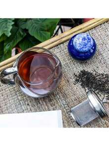 Tetera De Acero Inoxidable De Vidrio De 750 Ml Tetera Infus - Plateado - Ver 2