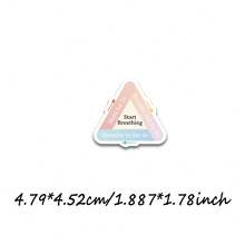 60pcs Calming Sensory Graffiti Stickers, Suitable For Decorating Envelopes, Mobile Phones, Helmets, Gift Boxes, Waterproof Stickers - Multicolor - View 3