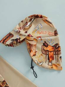 Newborn Baby Swimwear - Light Brown - View 4