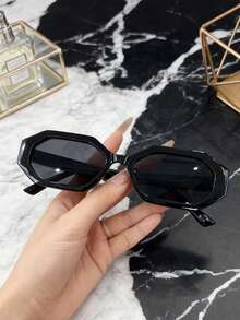 1副/3副装时尚方形镜框眼镜，日常佩戴美观大方，男女皆宜 - 彩色 - 查看 6