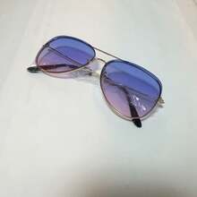 女士時尚復古眼鏡 - 中紫紅色 - 查看 6