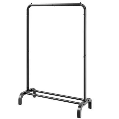Clothes Rack Heavy Duty Clothing Garment Rack With Hanging Rod And Bottom Storage Area Clothing Rack For Bedroom Guest Room Halloween Decorations Halloween Costumes Autumn Decor Festival Decor