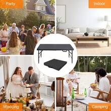 Outdoor Dining Tables - Black - View 2