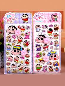 1 Stück süßer Crayon Shin-Chan Katzenpfoten Druckentlastungsaufkleber, geeignet für Gepäck, Tassen, Papier, Handy, Geschenkdekoration, Notizbücher, Tagebücher, Dekorationsaufkleber. Wohndekoration, Dekoration, Partydekoration, Geburtstagsgeschenke, verschiedene Feiertagsgeschenke, Mode. Modeartikel. Luxus. Nähen. Selbermachen. - Verschiedenfarbig - Übersicht 8