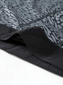 4pcs Printed Long Boxer Briefs For Men, White Loose Fit Underwear With Letter Waistband, Comfortable Men's Underwear (Random Asymmetrical Print) - Multicolor - View 7