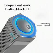 PHILIPS Computer Speakers For Desktop PC, Bluetooth PC Speakers, Dual Connection Modes Computer Sound Bar, Gaming Speakers - Multicolor - View 9