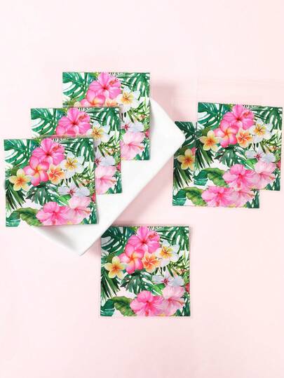 100Pcs Hawaiian Floral Pattern Self-Sealing Candy Bag,Luau Gift Bag,Gift Wrapping Bag,Treat Bag,Snack Chocolate Biscuit Baking Bag,Candy Wrapping Bag,Packaging Bag,Spring/Summer Decor,Hawaii Tropical Party Favor Bag,Birthday Party Supplies,Wedding Decor,Bridal Shower Favors,Aloha Party Supplies,Summer Beach Party Decoration,Flamingo Party Supplies,Holiday Party Favors