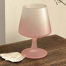 2个粉色高脚玻璃杯，可作鸡尾酒杯、咖啡杯、果汁杯、气泡水杯；2个紫色高脚玻璃杯，高档果汁杯、气泡水杯、鸡尾酒杯，家用。 - 粉色 - 查看 11