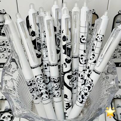 4-delat set med gelpennor - snabbtorkande, lätt, svart bläck, termisk radergummiteknik, lämplig för kontors- och skolmaterial. 4 st/set, 0,5 mm. Perfekt val för familj, vänner och kollegor. Perfekt för studenter, konstnärer, jul, halloween, thanksgiving, födelsedagspresenter, stor kapacitet med flera lager, skolmaterial, nödvändigheter, Cartuchera Escolar, kontorsmaterial, alla hjärtans dag-presenter.