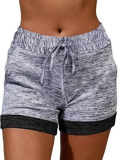 European And American Style Women Fashion Slim Sexy Ombre Beach Shorts