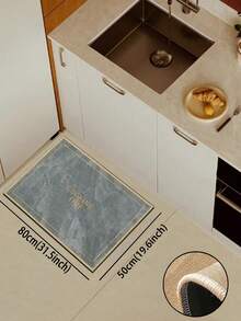 [Hàng HOT!] 1 tấm thảm bếp bằng cao su mềm, chất liệu vải lanh, dày 3.5mm, kiểu chữ tối giản, thấm hút tốt, kích thước lớn, viền may chắc chắn chống bong tróc, thấm hút nước tốt và dễ vệ sinh, bề mặt vải lanh, lớp giữa bằng xốp, lớp đáy bằng cao su. Thích hợp làm thảm bếp, trang trí nhà bếp, trang trí đám cưới, trang trí nhà cửa, thảm phòng tắm, thảm lối vào, thảm phòng giặt, thảm hành lang, thảm phòng khách, v.v. - Nhiều màu - Xem 13