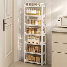 1个门后置物架，多层置物架，多功能移动推车，适用于厨房、浴室、客厅等多种场景，大容量置物架 - 彩色 - 查看 12