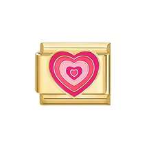 模块化DIY手链套装，包含彩色图案、樱桃爱心、花朵、宇宙和谐以及“我爱你”字样——多功能珠宝制作套装，优雅不锈钢配饰，女士DIY手工礼物，送给女朋友的理想之选