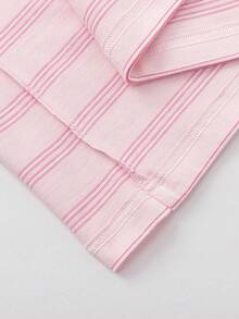 Balabala Unisex Long Sleeve T-Shirt, Crew Neck Basic, Fresh Spring Style, Cotton Blend Fabric, Easy Care - Red Hue - View 6