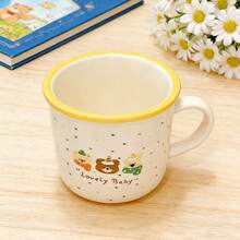 景德镇高温陶瓷杯，大容量骨瓷纯白茶杯、咖啡杯、水杯 - 彩色 - 查看 3