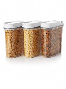OXO Good Grips 3 Piece POP Cereal Dispenser Set - Blanco - Ver 1