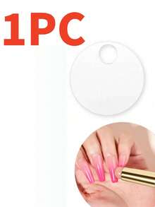 2pcs Reusable Silicone Ombre Nail Brush Set, With Mixing Palette, Nail Gradient Painting Brush, Suitable For Beginners At Home Or Salon, Nail Art Tools, Nail Supplies, Nail Art Design Tools, Nail Care, Christmas Gift - Multicolor - View 12