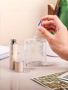 [Customization]Personalize The Leather Perfume Bottle With The Names Of The Bridesmaids, Customize The Perfume Travel Bottle, Prepare For The Trip, Create Personalized Sprays, Offer Unique Gifts For The Bridal Party, An Ideal Choice For Weddings And Formal Events, Wedding Accessories. - Multicolor - View 6