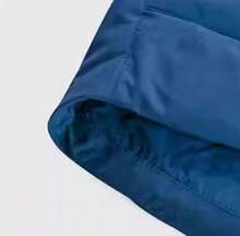 Skechers New Men's Lightweight And Comfortable Down Jacket With Hood - Blue - View 5