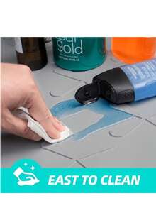 SIKADEER 34" x 22" Under Sink Mat Waterproof, Silicone Mat Kitchen Drawer Shelf and Cabinet Liner, Sink Protector for Kitchen Organizers and Storage, Boot Tray Pet Food Mats - Granate - Ver 4