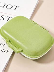 便携式药盒，旅行必备，防潮药盒，可重复使用，男女通用，日常用药收纳袋，可存放维生素、药品和营养补充剂，居家旅行必备配件