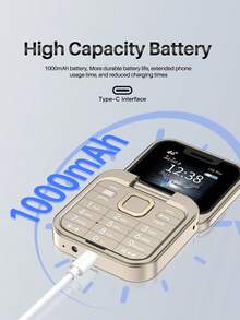 SERVO I16 Pro 迷你折叠手机 4G LTE 双 SIM 卡 快速拨号 视频播放器 魔术语音 FM 收音机 小型翻盖手机 - 藍色 - 查看 7