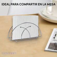 TendenciaServilletero Porta Servilletas Acero Inoxidable Cocina MesaCalidad premium - Ab - Ver 7