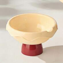 高脚水果碗，适用于家庭和餐厅，外观奢华，风格极简，多功能水果篮，带沥水槽，适合客厅摆放，可盛放糖果、零食和坚果。