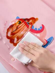 1 件儿童隐形背包式雨衣，原创恐龙设计，轻质 EVA，柔软舒适的面料，大帽檐，适合 2-8 岁幼儿男孩女孩，花卉口袋，拉链和按扣开合，宽松长款雨衣，适合所有季节 - 粉色 - 查看 8