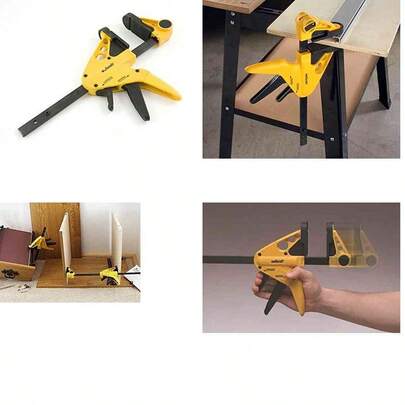 wolfcraft 3447403TV Abrazadera de barra de una mano y esparcidor de mandbula rpida, 6