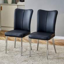 Dining Chairs - Black - View 3
