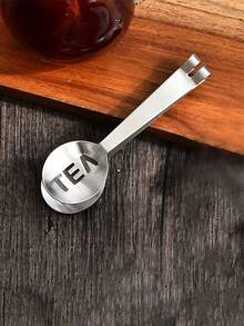 1pc Stainless Steel Tea Bag Clip, Tea Tweezers, Herb Tea Cup Clip, Chinese Medicine Folder - Multicolor - View 7