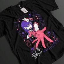 Oshi No Ko Shirt Ai Hoshino Tshirt Aqua T-Shirt Kana Arima Top Ruby Anime Tee - Black - View 8