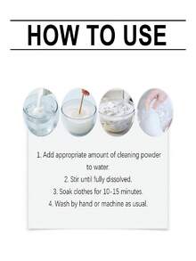 Detergente en polvo para la ropa, limpieza, eliminación de manchas, suavizante, fragancia fresca y natural, apto para el lavado diario del hogar - Multicolor - Ver 6