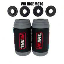 WD NICE MOTO Motorcycle Modification Anti-Fall Protection Bar, Off-Road Motorcycle Modification Anti-Fall Bar, Rubber-Tipped, Wear-Resistant, Waterproof, Vintage-Style Personalized Bumper Anti-Fall Rubber - A - View 15