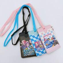 学生拉链式猎巫俱乐部证件卡套，带挂绳，学生证卡套，门禁卡套，公交卡套 - 彩色 - 查看 9