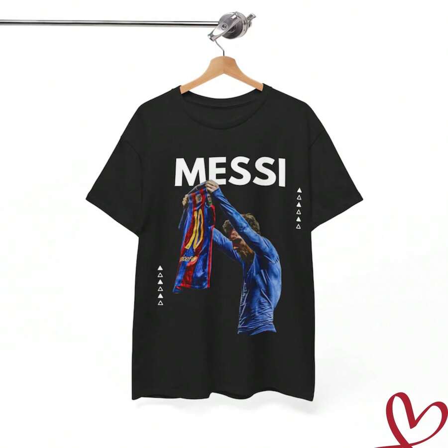 Graphic T-Shirt, Santos Tee, T-Shirt, Soccer T-Shirt, Bootleg Vintage Sport Tee, Cotton Tee - màu đen - Xem 1