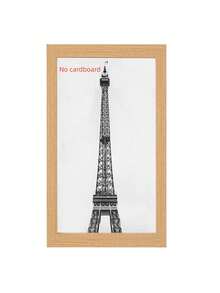 A3/A4/A5 Classic Photo Frame, Matte Black/White/Light Wood Grain, Multifunctional File & Photo Frame, Faux Wood - Multicolor - View 11