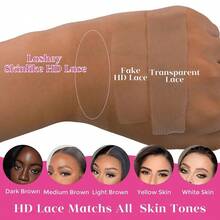 200% Density 34 Inch Straight 5*5 13*4 Lace Front Wigs With Realistic Hairline - Pre Cutting Pre Ironing Pre Pulling HD Transparent Lace Frontal Wigs Glueless Natural Black Color Human Frontal Hair Wigs - Real Hair Brazilian Virgin Straight Lace Front Wigs - Put On And Go No Glue Needed Pre-Plucked Human Blended Hair Wigs Frontal Glueless Weaves Wigs For Women Easily To Wear - Natural & Black - View 9