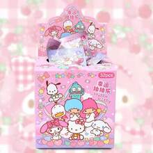 SANRIO Hộp 10 cục tẩy hoạt hình ngẫu nhiên, hộp quà văn phòng phẩm bất ngờ sáng tạo - Thích hợp sử dụng ở trường học, văn phòng và nhà, quà tặng lý tưởng cho các bữa tiệc ngày lễ (Kiểu dáng ngẫu nhiên) - Nhiều màu - Xem 3