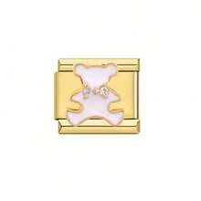 Luksusowy zestaw modułowych pasków ze stali nierdzewnej z kryształkami górskimi, jednoczęściowy, biżuteria DIY, niepowtarzalny wzór w kształcie serca z motylem, odpowiedni dla mężczyzn i kobiet, modny dodatek, idealny prezent, biżuteria DIY, bransoletka DIY w stylu vintage, naszyjnik, pierścionek, bransoletka na kostkę, wykwintna, wielofunkcyjna, spersonalizowana modułowa bransoletka