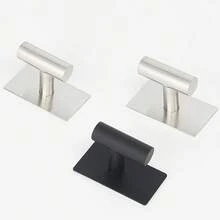 1/2/4个装免钻孔粘钩，浴室毛巾挂钩，适用于厨房、卧室、浴室、办公室、书桌、家居收纳、浴室装饰、浴室储物、秋季装饰、返校季装饰