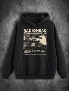 Men Outdoor Hoodies & Sweatshirts - Black - View 7