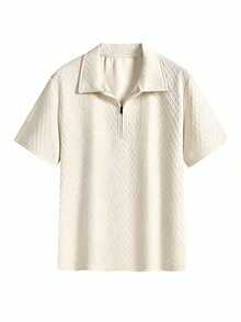 Men's Casual Fashion POLO Shirt Set, Short Sleeve Collared Shirt And Shorts Set, Summer - Multicolor - View 4