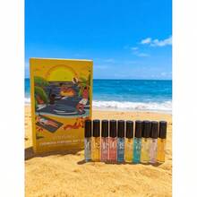 A Set Of 10/1 Bottle(S) Of 5ml Brazilian Fragrance Spray In A Gift Box. This Limited Edition, Portable, Multi-Layered Fragrance Spray Enhances Feelings Of Well-Being, Offers Long-Lasting Scent, And Contains Natural, Refreshing, And Captivating Essences. It Can Also Be Used As An Air Freshener. - 每盒10件 - 查看 9