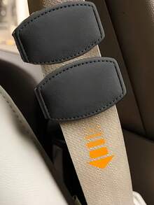 1pc Magnetic Seatbelt Adjuster - Soft Alcantara Fabric, Anti-Slip Design, Strong Magnet Attachment - Reduces Pressure, Enhances Comfort, Fits All Sedans, SUVs And Multiple Colors Available), A Stylish Automotive Accessory - Multicolor - View 17