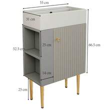 Storage Cabinets - Grey - View 9